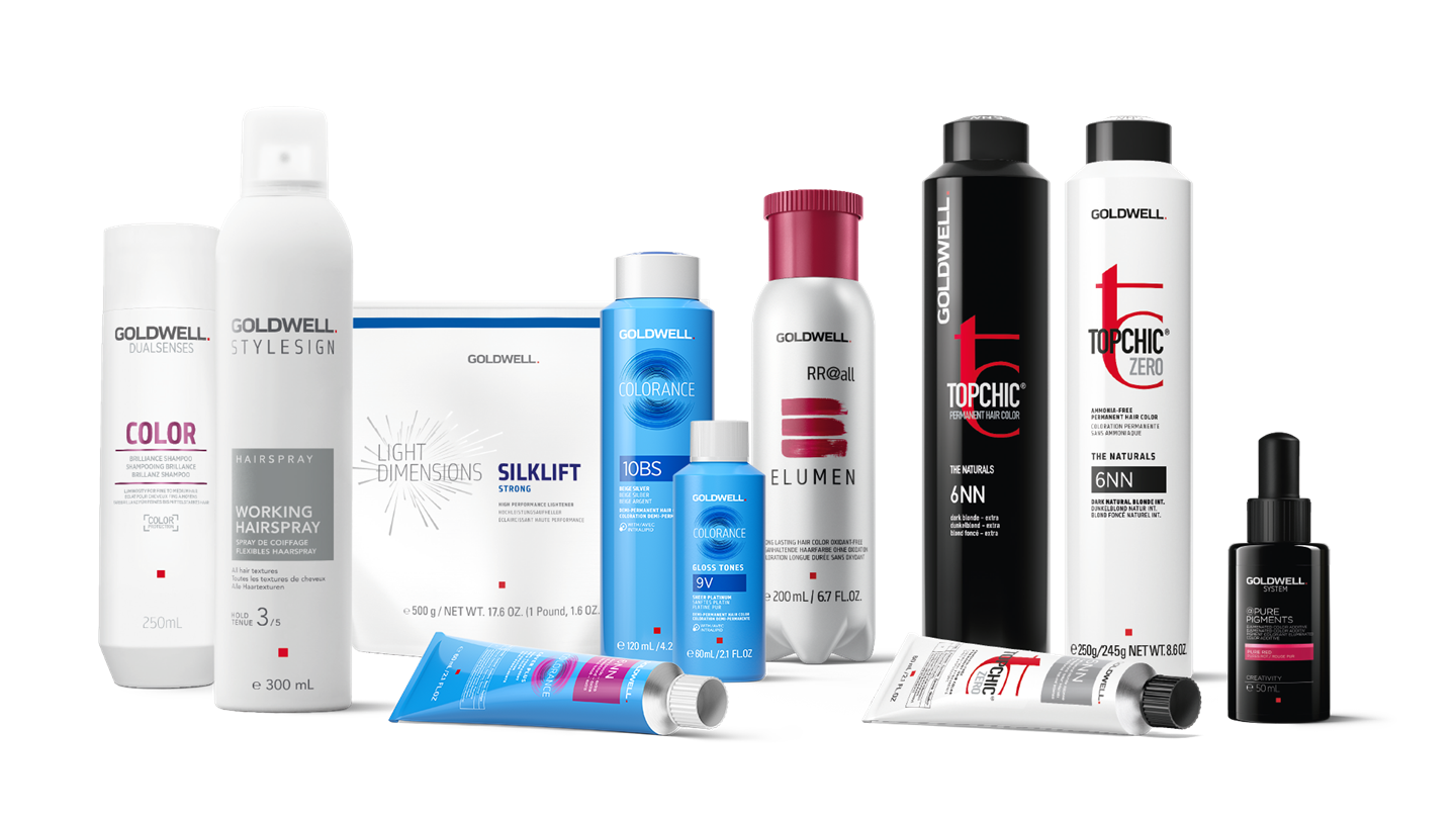 products of Goldwell